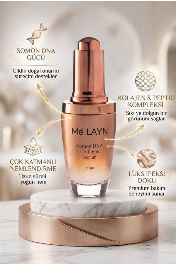 Somon Dna Kolajen Cilt Onarıcı Cilt Serumu 30 ml