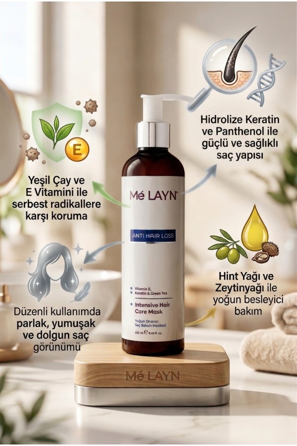 Intensive Hair Care Yoğun Onarıcı Saç Bakım Maskesi 250 ml