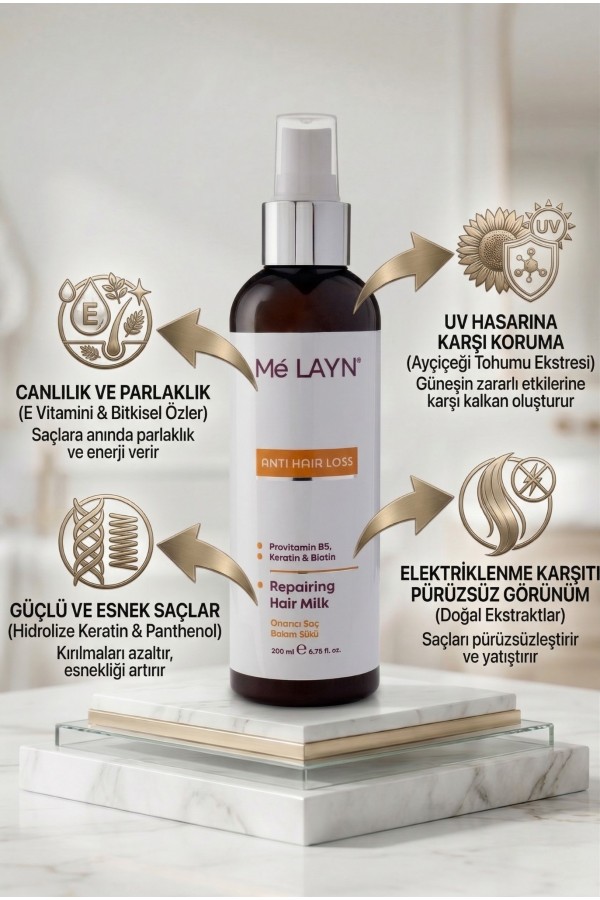 Repairing Hair Milk Onarıcı Saç Bakım Sütü 200 ml