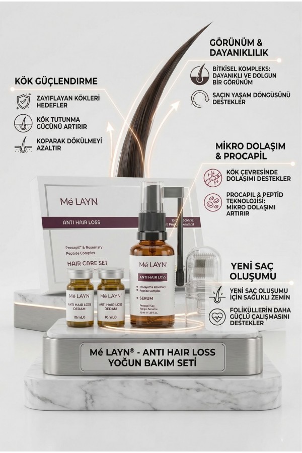 Hair Care Set - Saç Dökülme Karşıtı Serum Seti