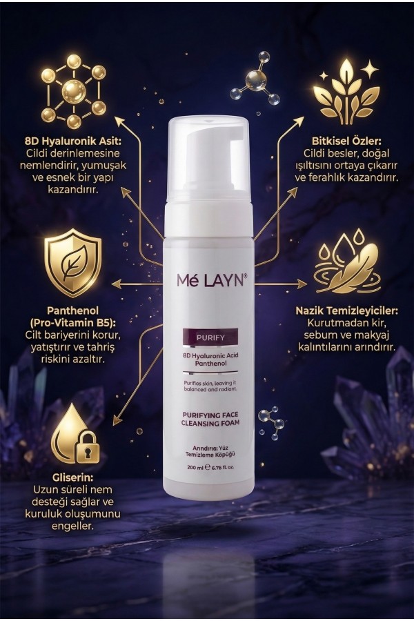 Purify Arındırıcı Yüz Temizleme Köpüğü 200 ml