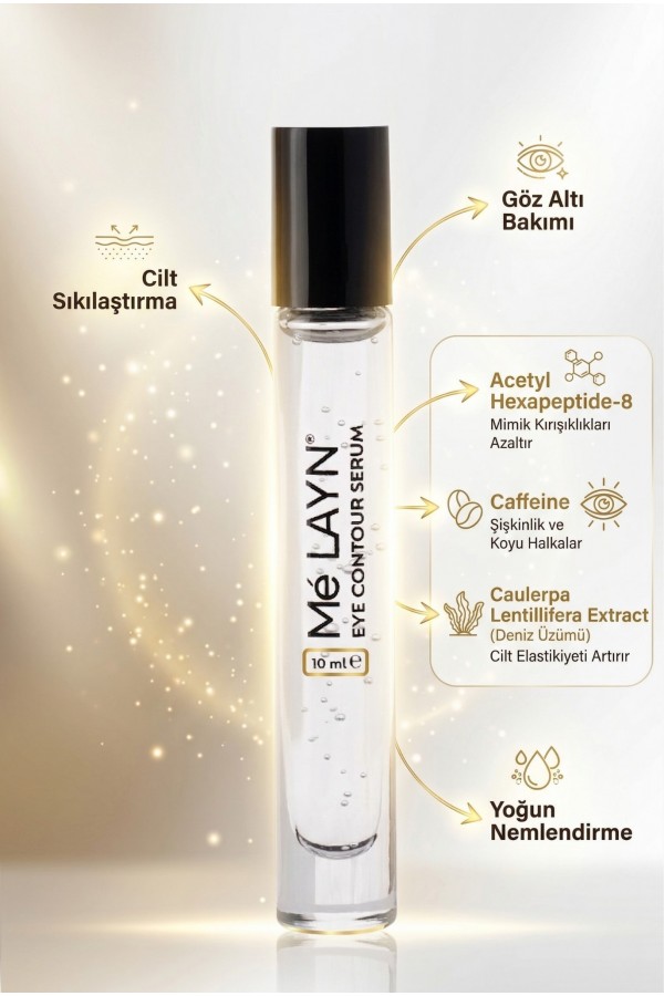 Eye Contour Serum Kırışıklık Karşıtı Göz Çevresi Bakım Serumu 10 ml