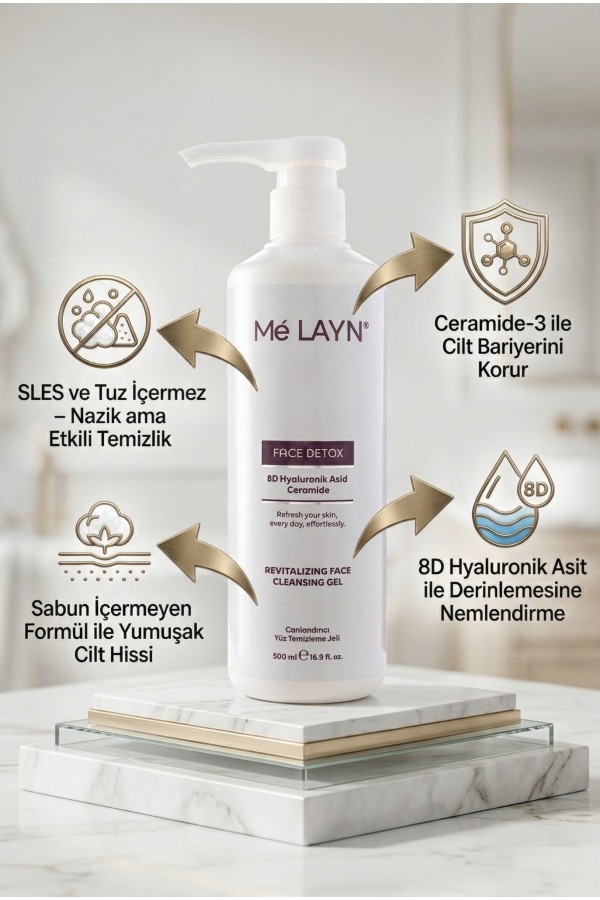 Revitalizing Face Cleansing Canlandırıcı Yüz Temizleme Jeli 500 ml
